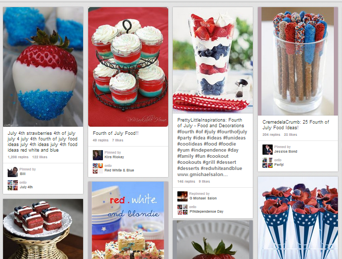 4th of July Pinterest Recipes