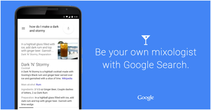 Google mixologist