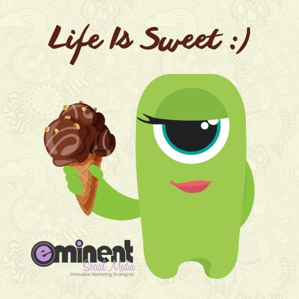 Life Is Sweet Meg - Ice Cream - Eminent Social Media