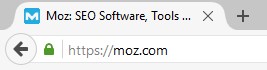 Moz SSL Certificate Icon