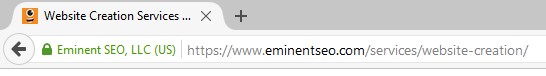 Eminent SEO Website Creation URL
