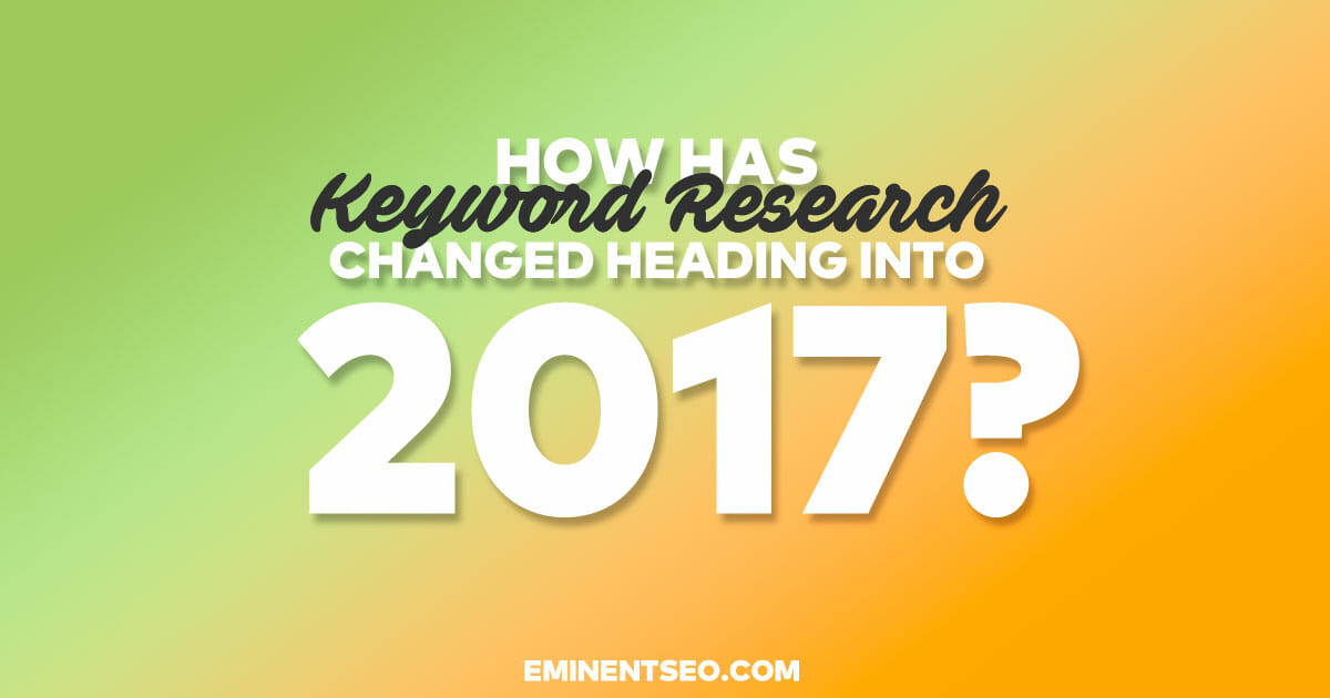 Your Guide to Keyword Research in 2016 Going into the New Year