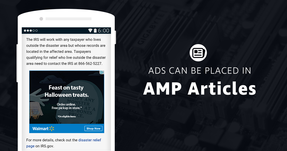 Mobile Ads In AMP Articles - Eminent SEO