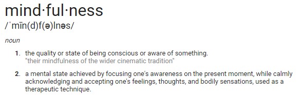 Mindfulness Definition - ESEO