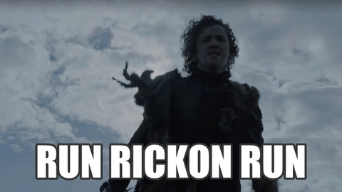 Rickon Stark Running Game Of Thrones
