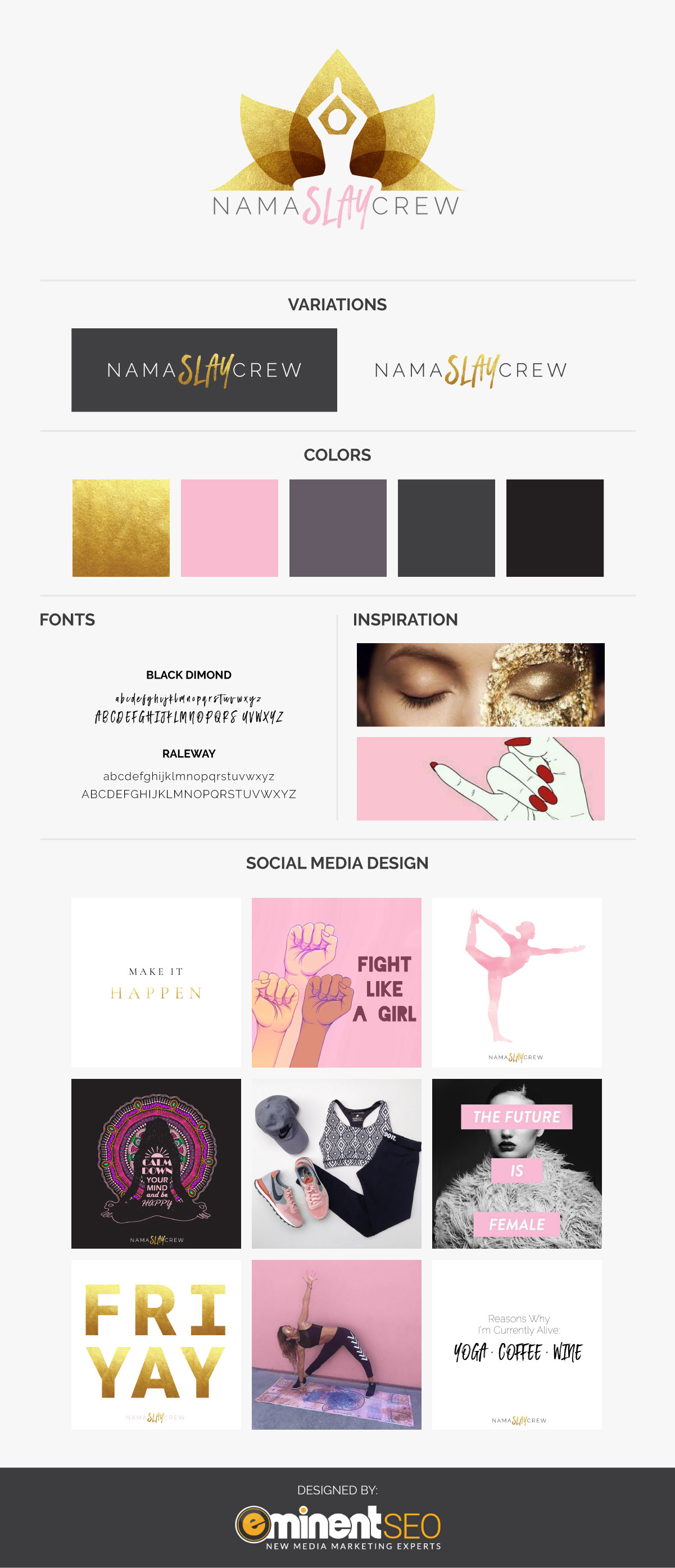 Digital Brand Identity for NamaSLAY Crew