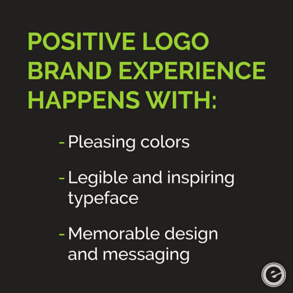 Positive Logo Brand Experience