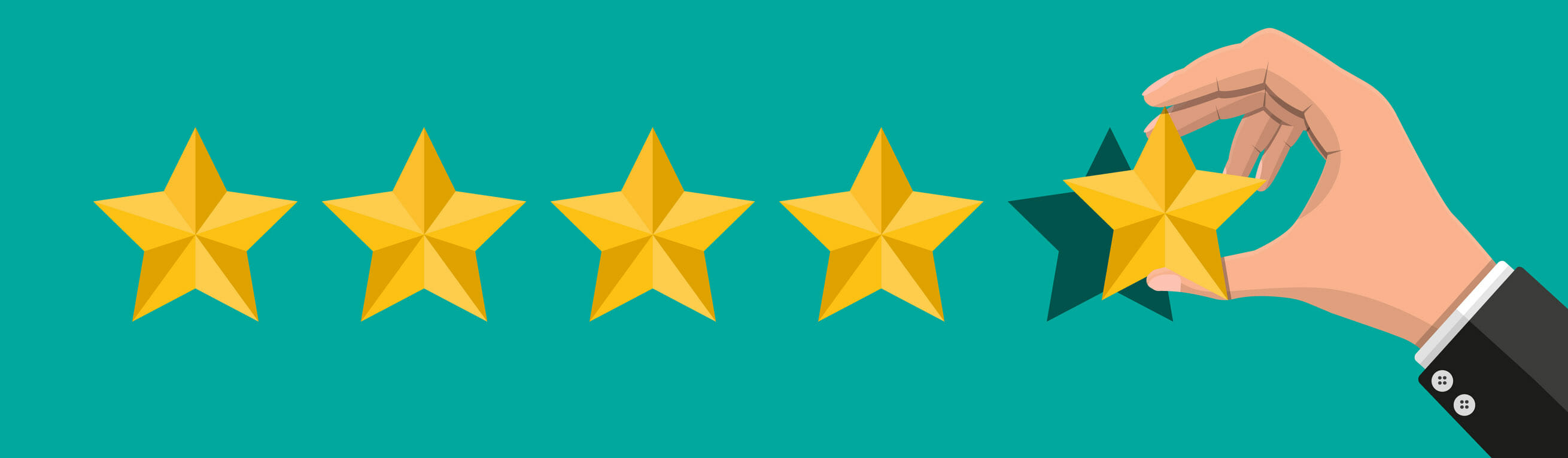 review stars