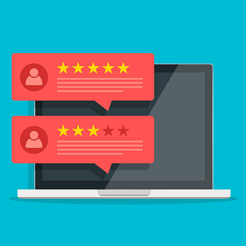 customer review ratings