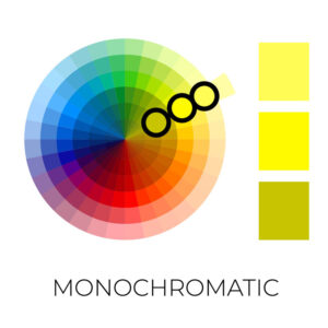 Monochromatic Color Pallet 
