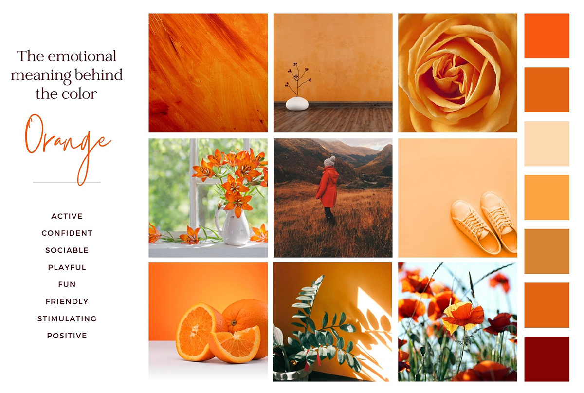 The Emotional Meaning Behind Orange