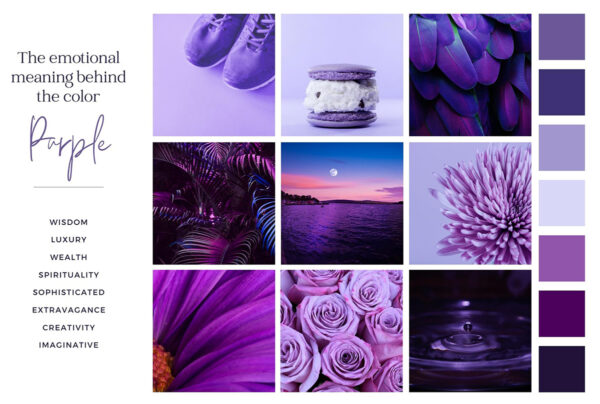 The Emotional Meaning Behind Purple