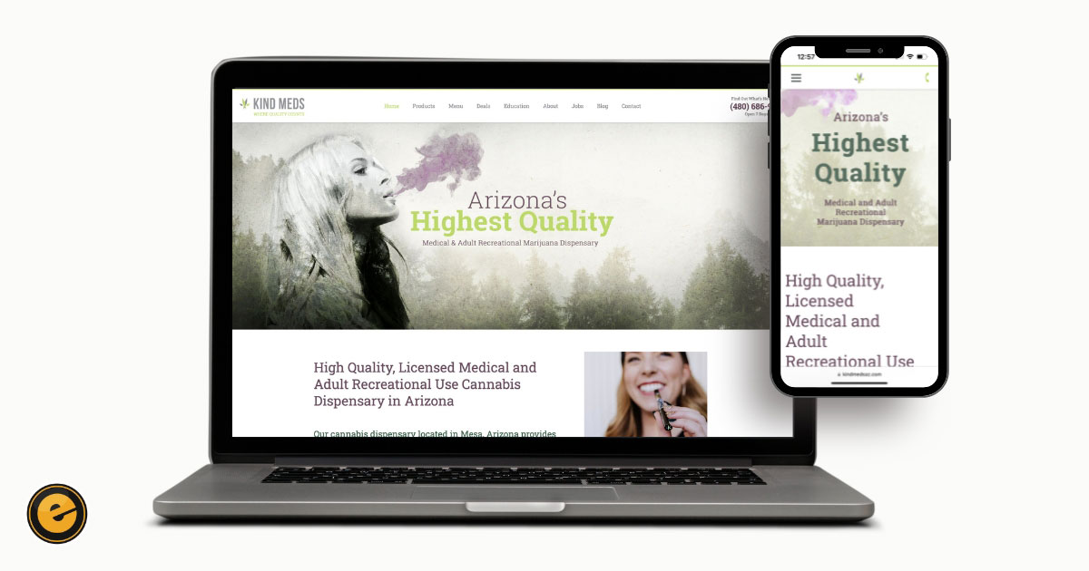 Kind Meds Website Design