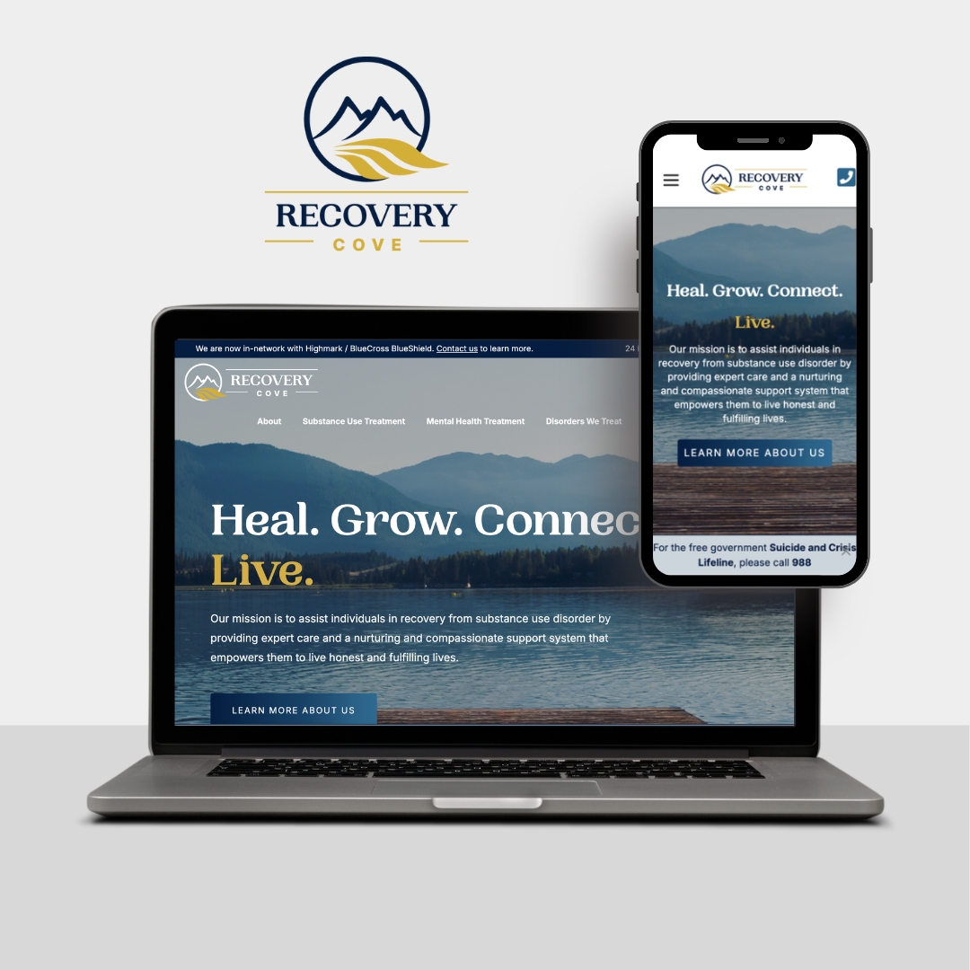 ESEO Portfolio Recovery Cove Website Design
