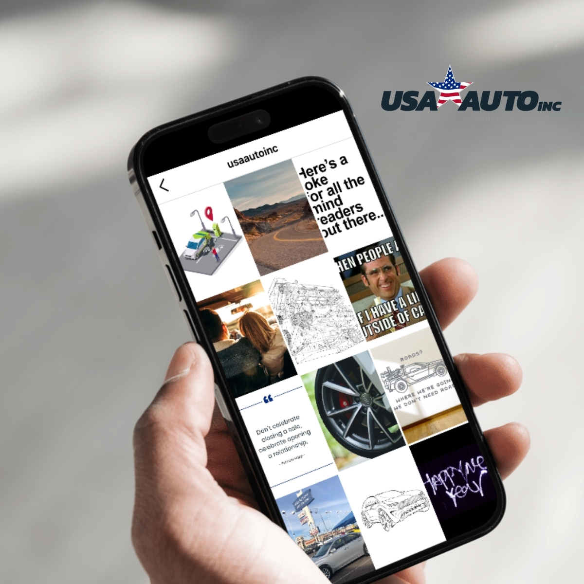 USA Auto, Inc. Social Media Design & Management