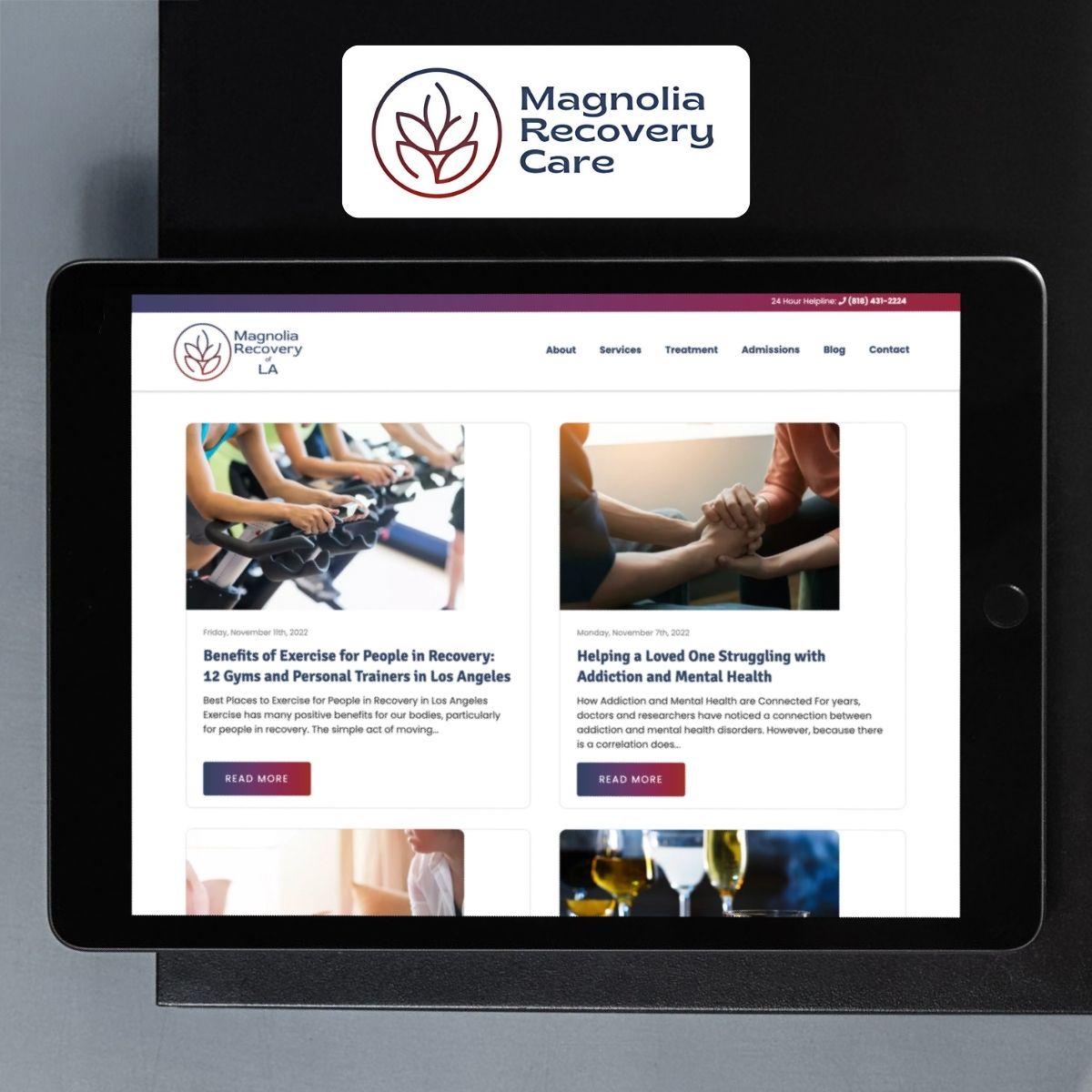 Magnolia Recovery Care Content