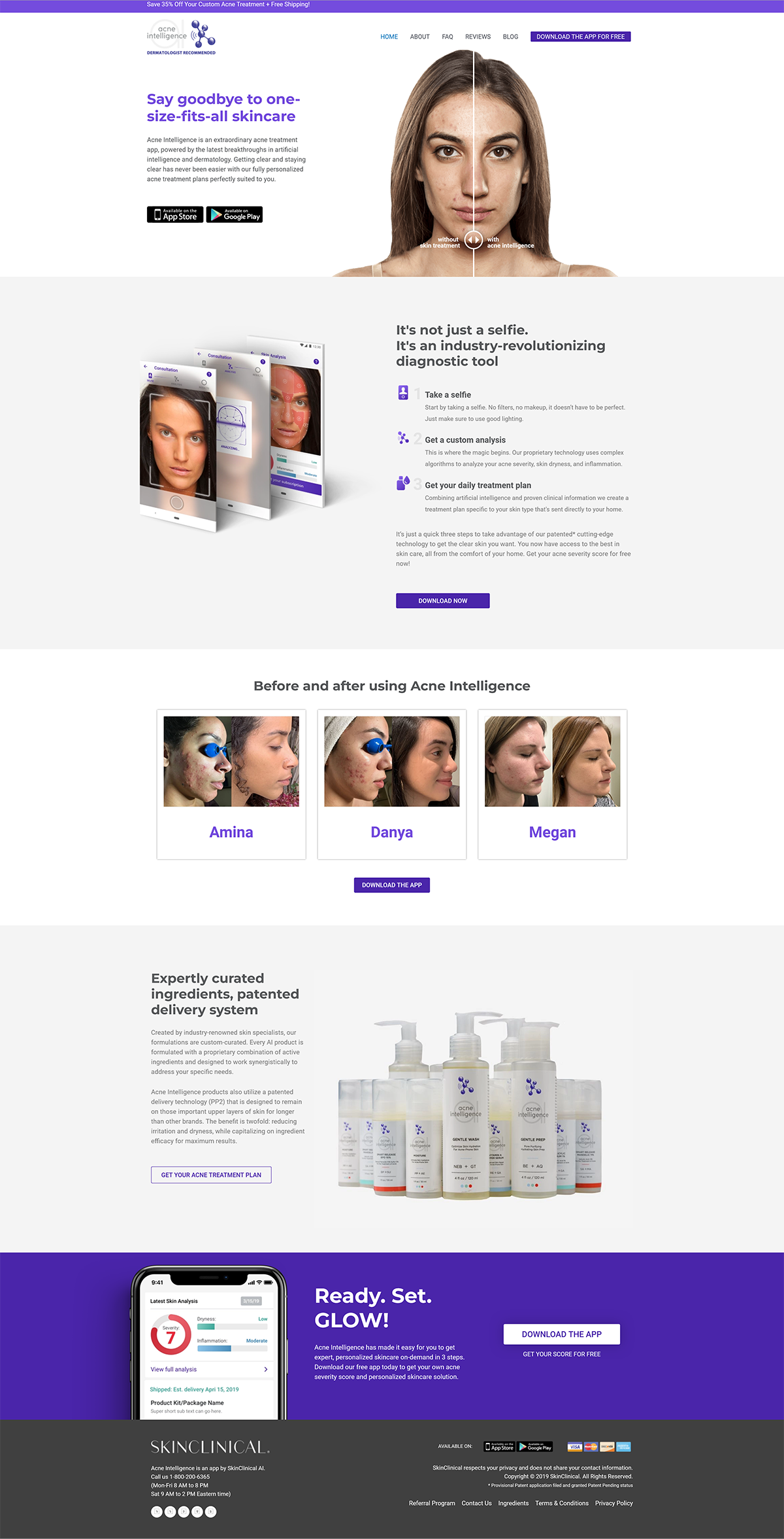 Acne Intelligence – Web Design & Development