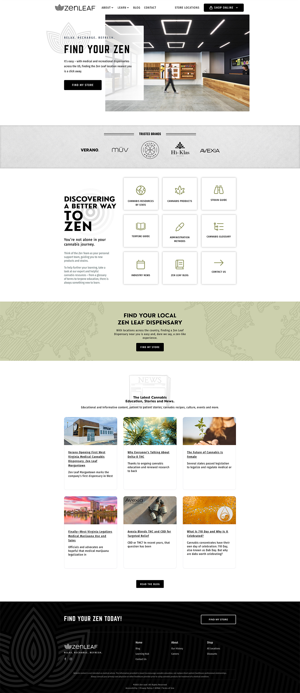 Zen Leaf Web Design & Development