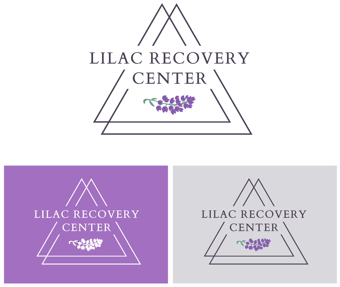 Lilac Recovery Center – Branding