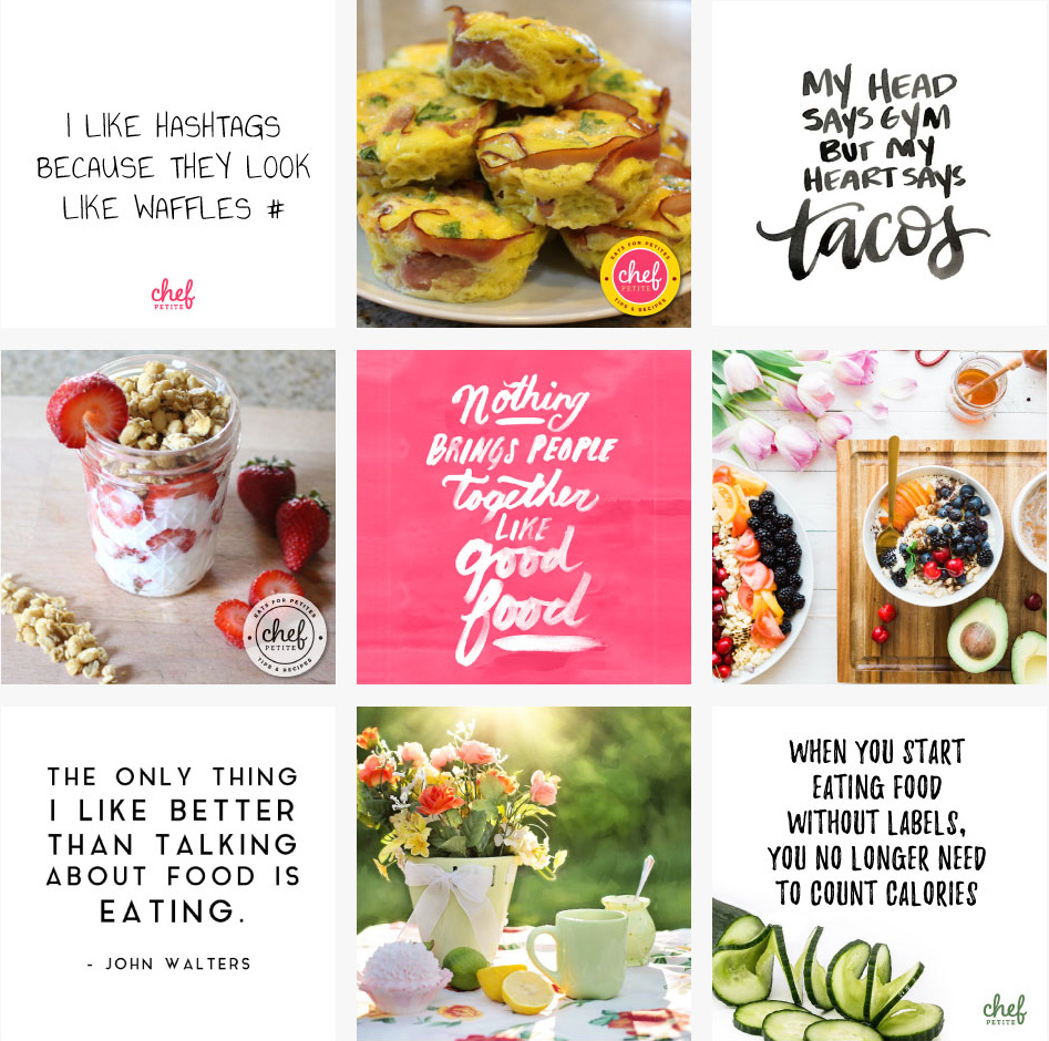 Chef Petite – Social Media Design & Management
