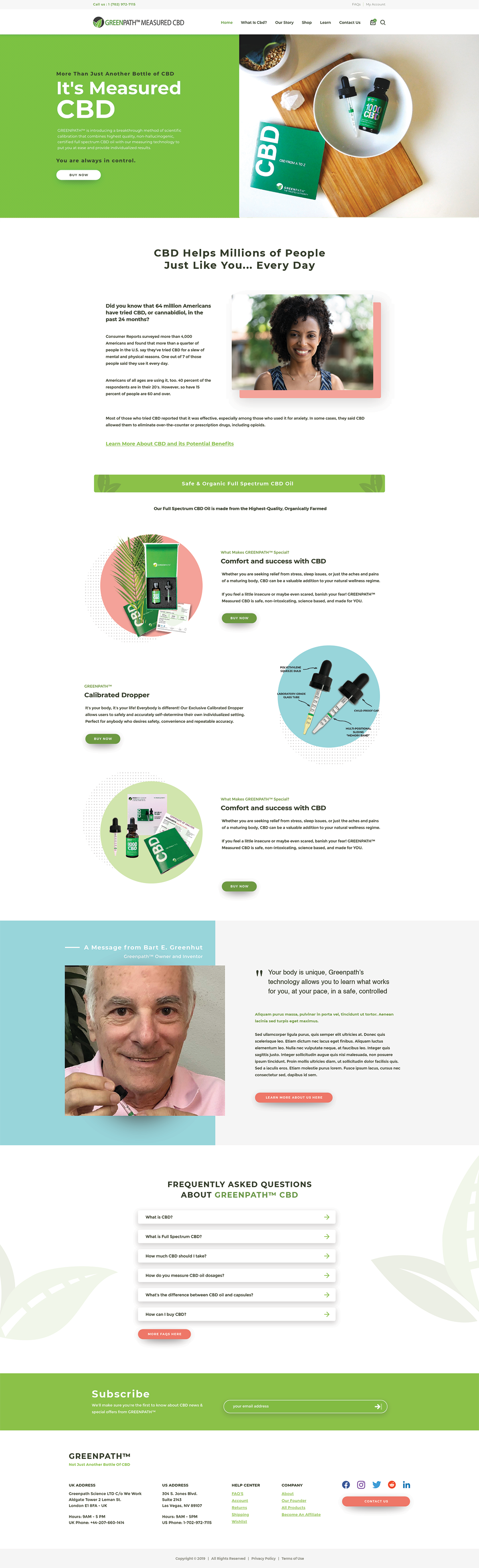 Greenpath Science Website