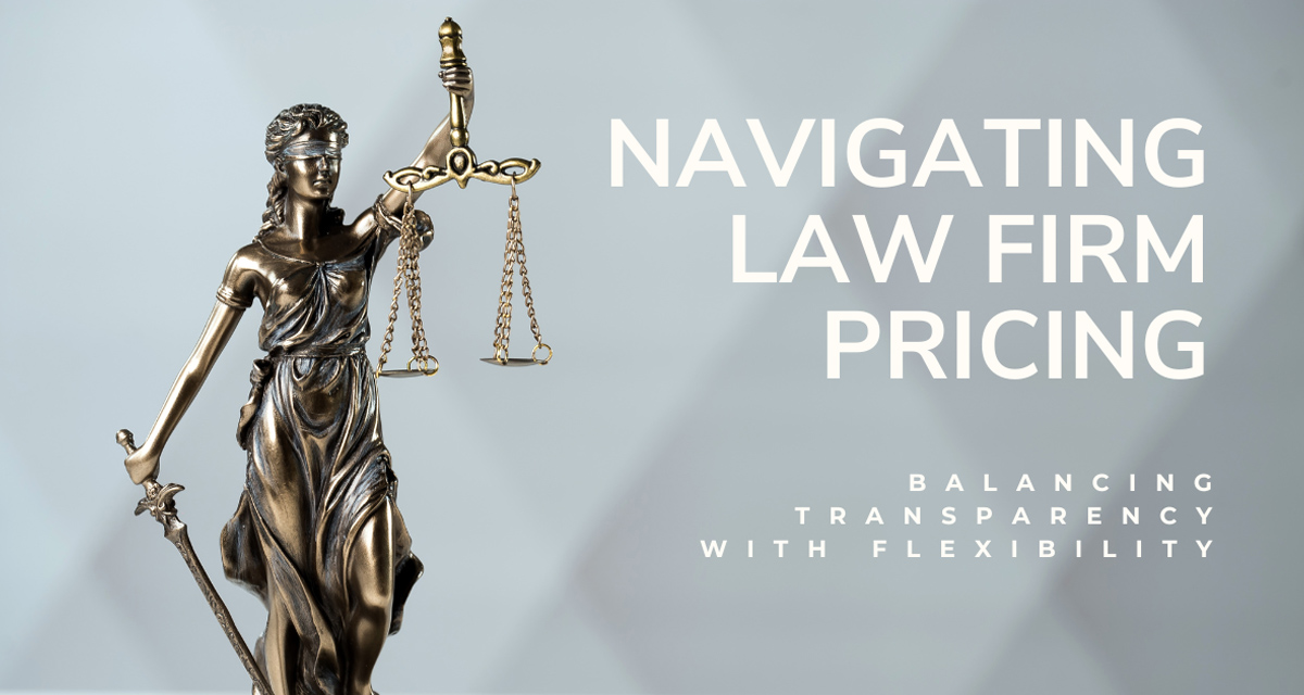 Developing Law Firm Pricing Transparency