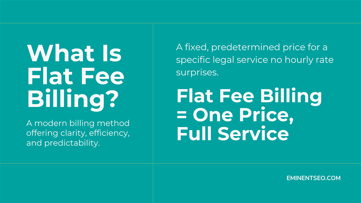Growing Appeal of Flat Fee Legal Billing
