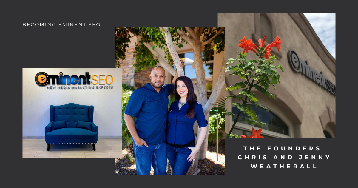 Chris and Jenny Weatherall, Owners of Eminent SEO